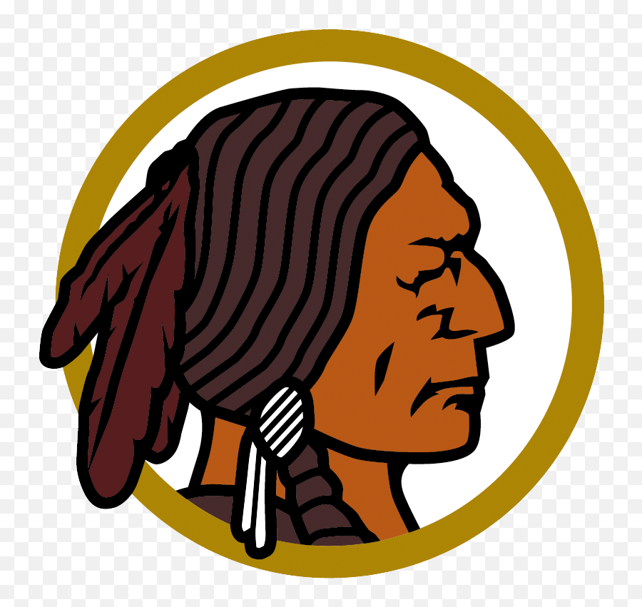 Washington Football Team - Logo History Retroseasons Washington Redskins Logo Emoji,Redskins Hail Emojis
