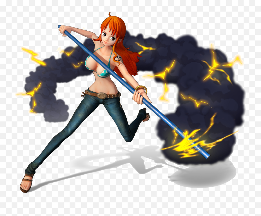 Nami Render One Piece Pirate Warriors 4png - Renders Aiktry One Piece Pirate Warriors 4 Nami Png Emoji,Why Isnt There A Usopp Emoticon