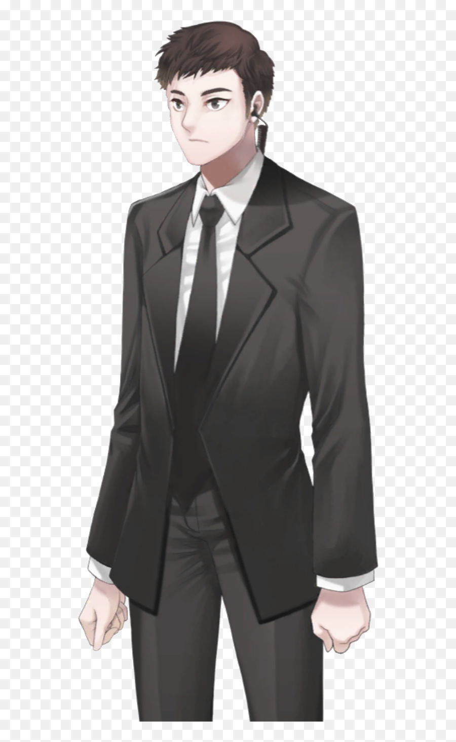 Security Guard - Mystic Messenger Security Emoji,Jumin Hans Emojis