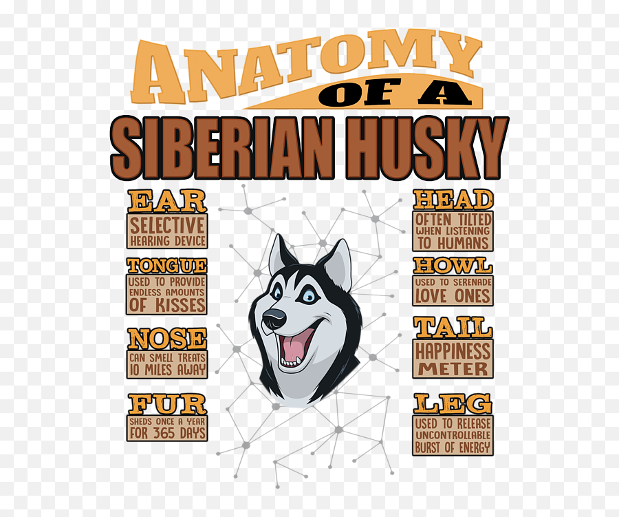 Siberian Husky Greeting Card - Language Emoji,Husky Emoticon