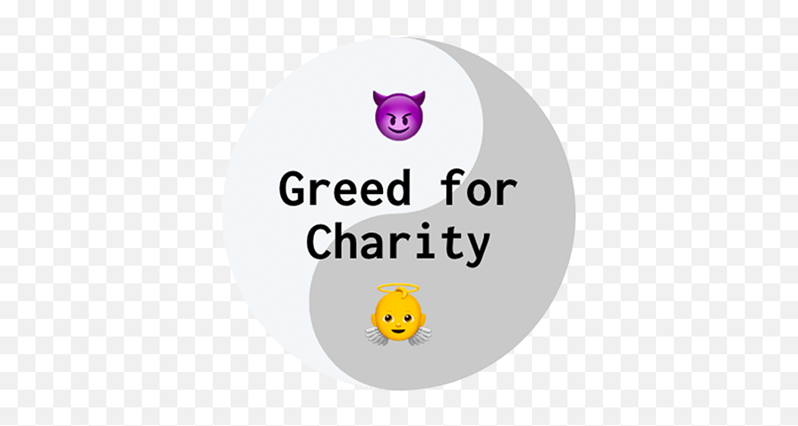 Greed For Charity Play And Do Some Good - Csb Emoji,Greed Emoticon