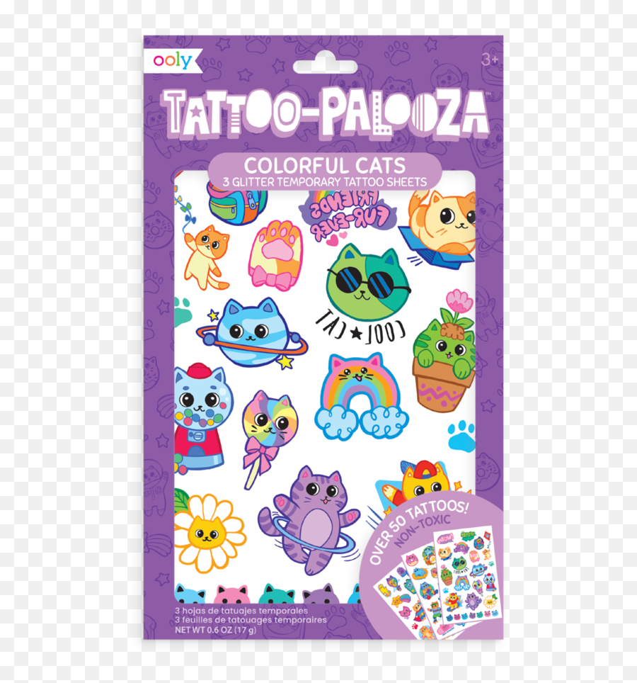 Tattoo - Ooly Tattoo Palooza Emoji,Hatchimals List Of Emotions