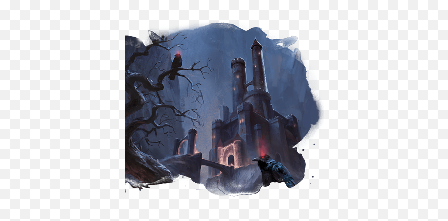 Boxed Text - Castle Ravenloft Courtyard Emoji,Two Birds With One Stone Emoji