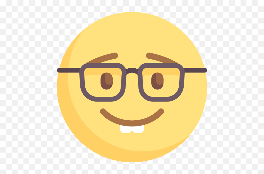Nerd - Free Smileys Icons Emoji,Saving Emojis To Discord