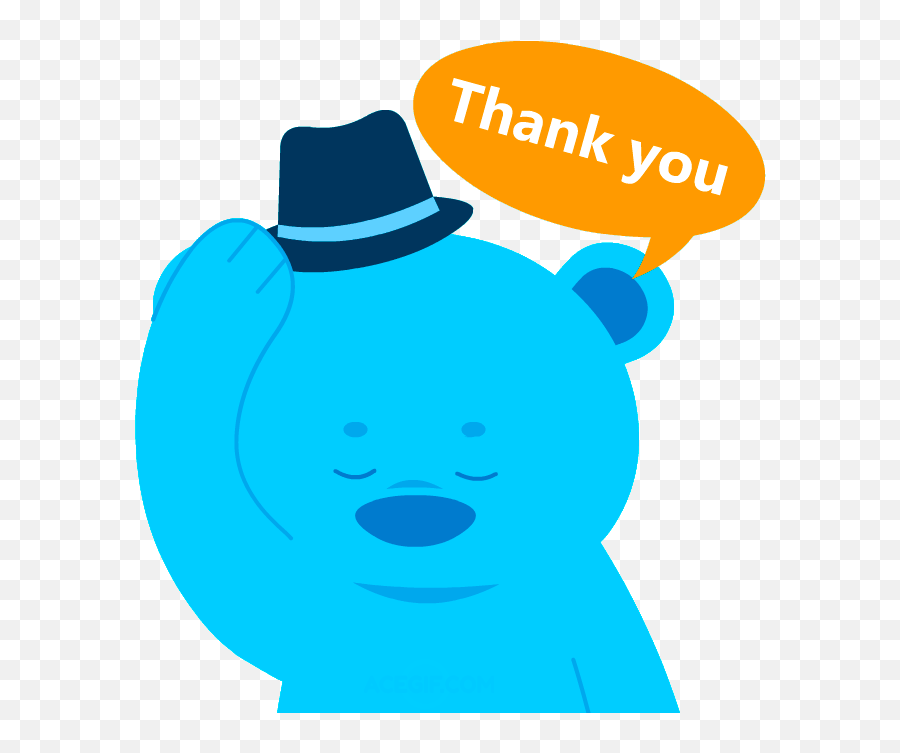 Quick Replies Gif - Animated Transparent Thank You Gif Emoji,My Emotions Gif