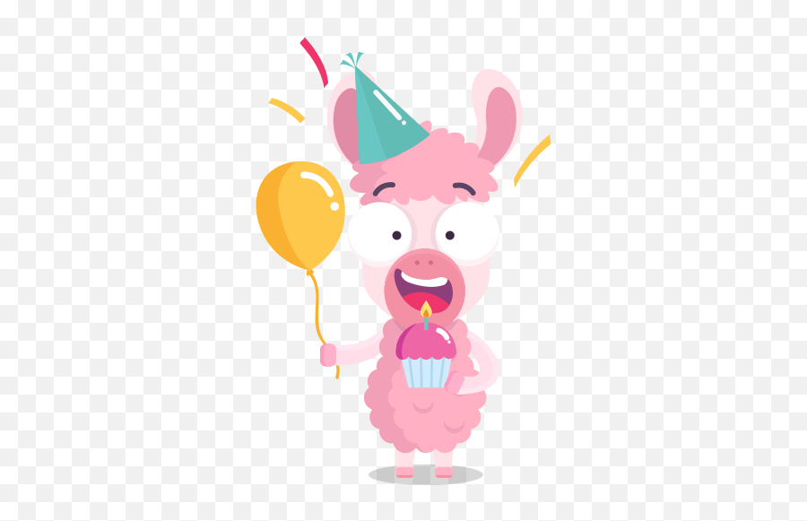 Birthday Stickers - Free Animals Stickers Emoji,Happy Birthday Stickers On Cute Emoji