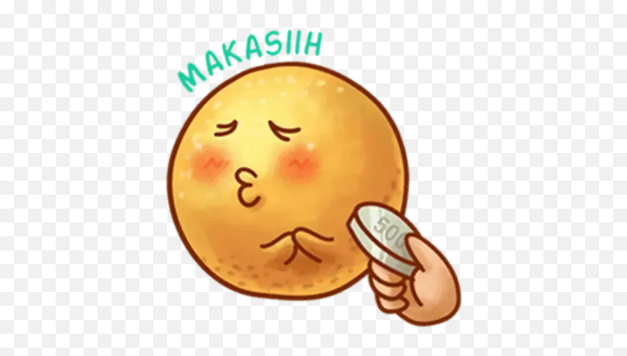 Tahu Bulat Sticker Pack - Stickers Cloud Emoji,Maka Emoji