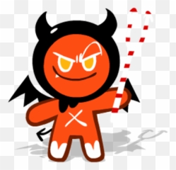 Cookie Run Devil Cookie Png Hd Transparent Background Image Emoji,Cookie Emojis Transparent Background