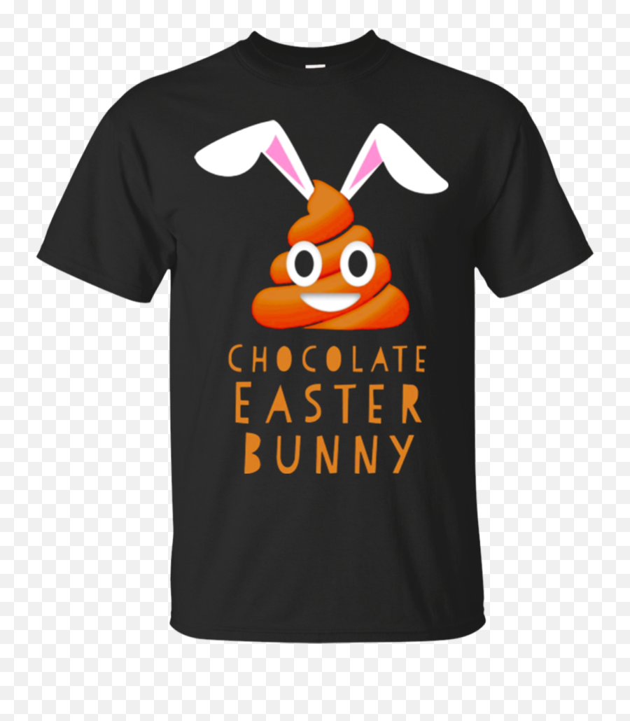 Chocolate Poop Emoji Easter Bunny Ears Tee Shirt,Emojis Christian Ones