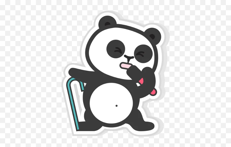 Panda Stickers For Whatsapp Emoji,Singing Emoji Images