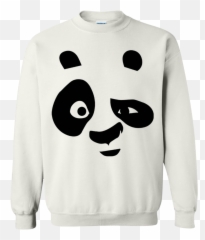 Kung Fu Panda Sweatshirt - White Panda Sweatshirt Kung Fu Emoji,Dodge Emoticon You.png