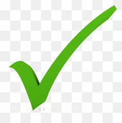 Check Mark With Transparent Background - Green Check Mark Png Emoji,Instagram Verified Check Mark Emoji