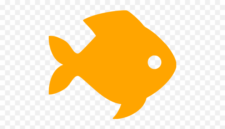 Orange Fish Icon - Free Orange Animal Icons Emoji,Animal Emoticon Symbols