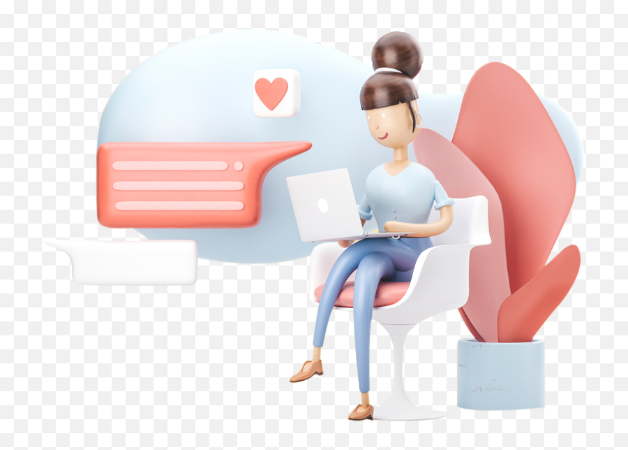 Digital Marketing - Service Bizoally Emoji,Computer Girl Emoji
