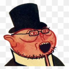 Porky Soyjak Soy Boy Face Soyjak Know Your Meme Emoji,?????? Face With Monocle Emoji