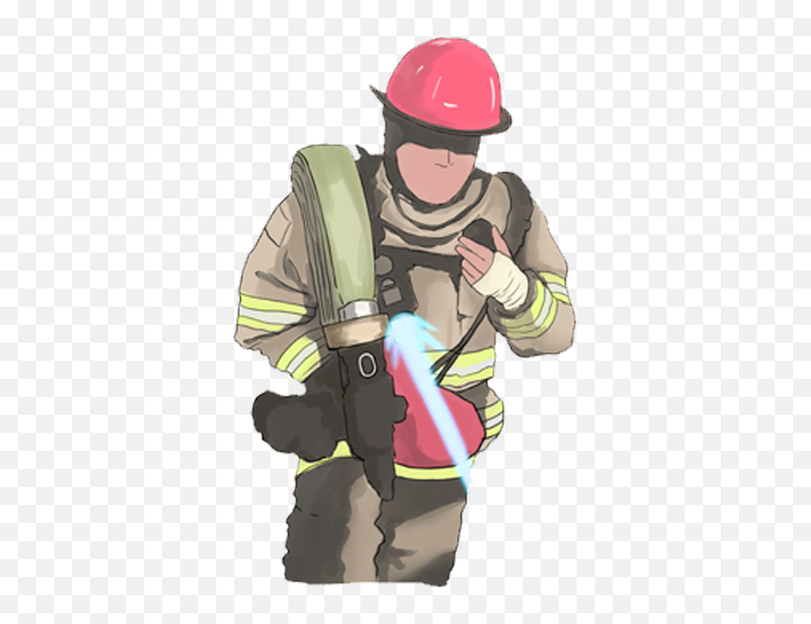 Firefighter Stickers By Dorian Willis Emoji,Conduit Emoji