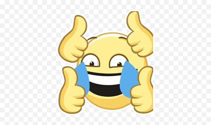 Telegram Stickers Emoji,Crying Rofl Emoji