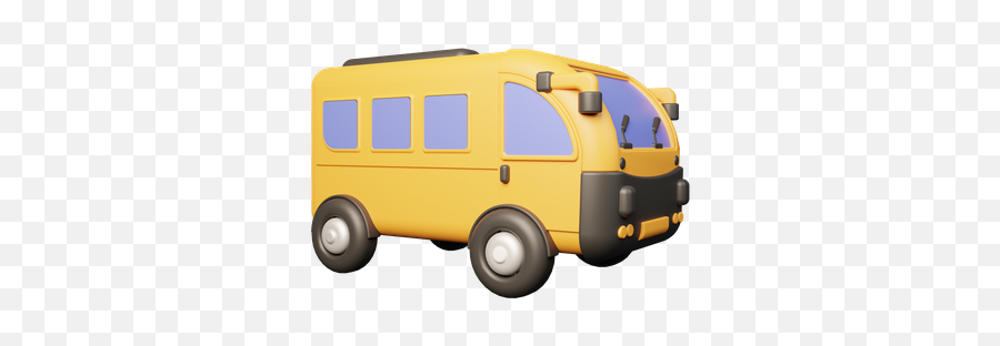 School Bus 3d Illustrations Designs Images Vectors Hd Emoji,Boxtruck Emoji