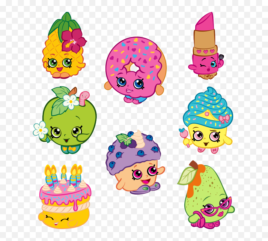 Shopkins Fan Art Set 1 Shopkins Party Shopkins Birthday - Shopkins Printable Emoji,Emoji Keychains Walmart