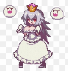 Booette4 - Princess King Boo Gif Emoji,Anime Emoji Gif
