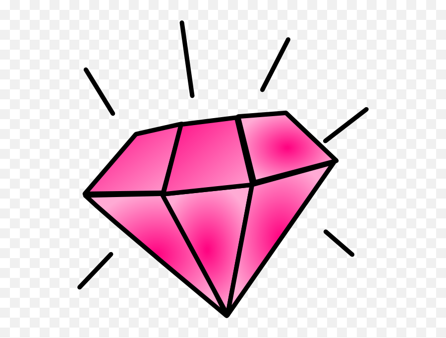 Ring - Pink Diamond Clip Art Png Download Full Size Diamond Clipart Png Emoji,Diamond Emoji Png