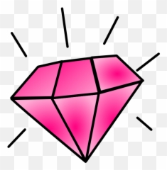 Ring - Pink Diamond Clip Art Png Download Full Size Diamond Clipart Png Emoji,Diamond Emoji Png