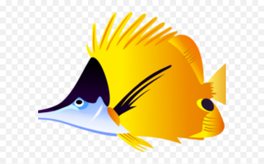 Tropical Fish Clipart Beta - Tropical Fish Cartoon Png Sea Fish Cartoon Png Emoji,Fish Emoji