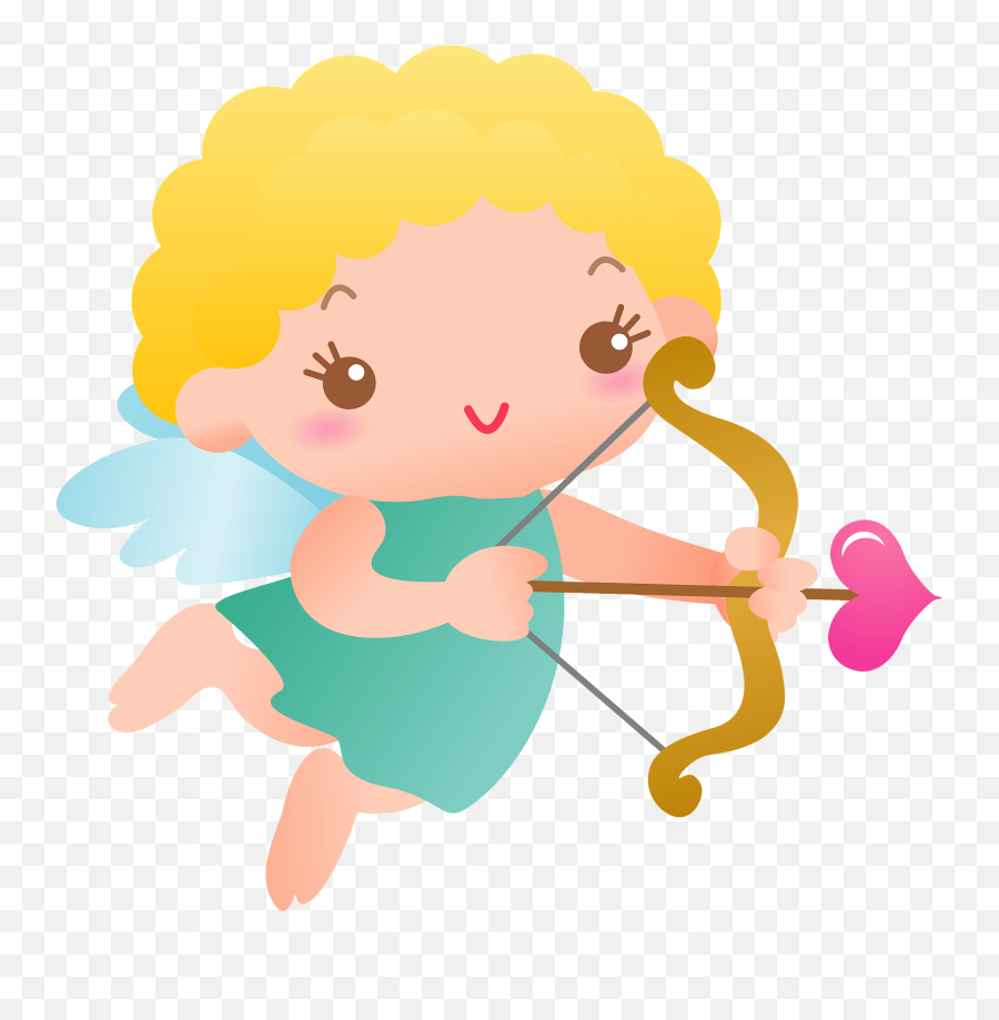 Cupid Clipart Free Download Transparent Png Creazilla - Cupid Emoji,Gift Arrows Emoji