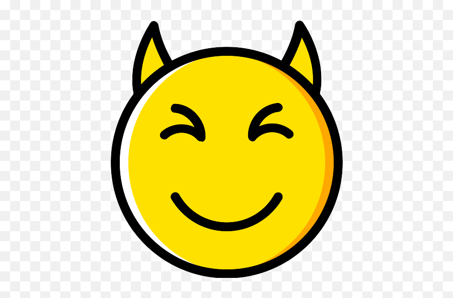 Devil Vector Svg Icon 33 - Png Repo Free Png Icons Wide Grin Emoji,Devilish Grin Emoticon