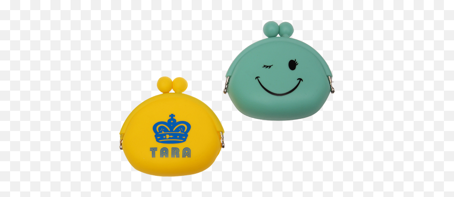 Silicone Pouch - Happy Emoji,Emoticon Purse