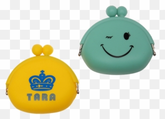 Silicone Pouch - Happy Emoji,Emoticon Purse