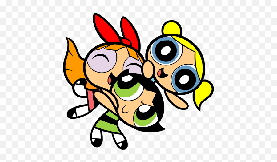 Gambar Cartoon - Clipartsco Powerpuff Girls Emoji,Animasi Emoticon Lucu