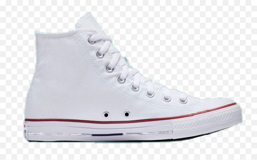 Shoes White Sticker - Converse Blancas Sin Plataforma Emoji,Emoji Women's Canvas Shoes