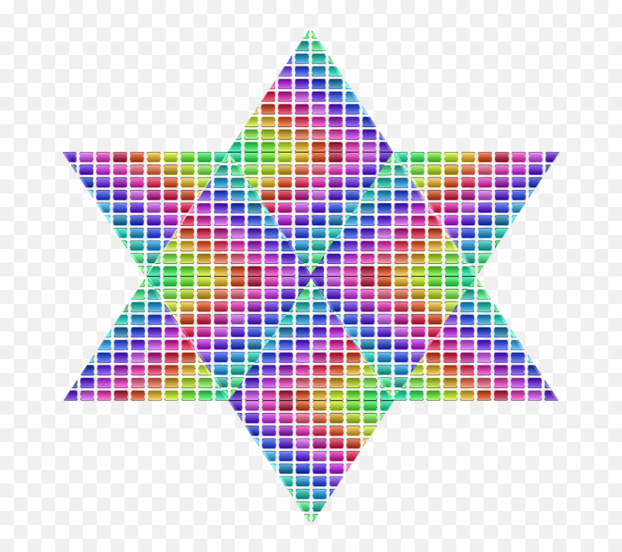 Free Photo Pattern Mosaic Rainbow Tiles Color Spectrum Star - Led Luces De Discoteca Png Emoji,Color Spectrum Emotions
