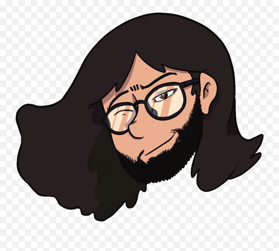 Man With Long Hair Sticker For Ios Android Giphy Animated - Long Hair Man Animated Gif Emoji,Indian Man Emoji