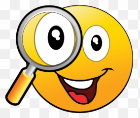 Download Emoji Magnifying Glass - Cartoon Magnifying Glass Clipart,Magnifying Glass Emoji