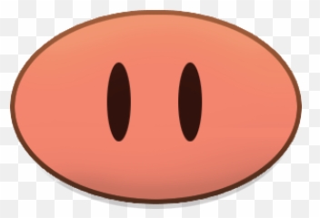 Free Piggy Nose Cliparts Download Free - Oval Emoji,How To Make A Pig Nose Emoticon