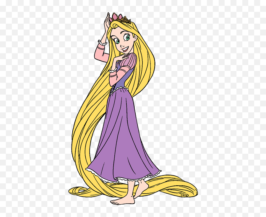 Free Rapunzel Cliparts Download Free Clip Art Free Clip - Rapunzel Clip Art Emoji,Rapunzel Coming Out Of Tower With Emotions