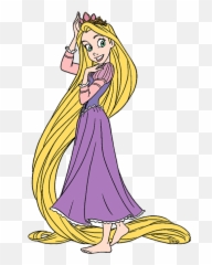 Free Rapunzel Cliparts Download Free Clip Art Free Clip - Rapunzel Clip Art Emoji,Rapunzel Coming Out Of Tower With Emotions