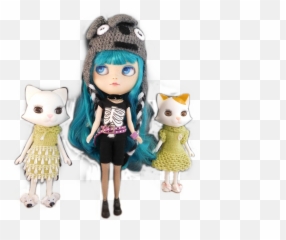 Blythe Doll Nikki Dolls Cat Toys - Fashion Doll Emoji,Emoji Dolls
