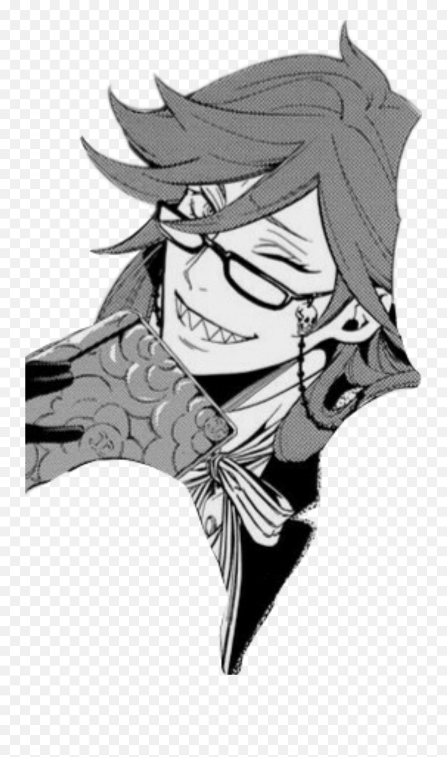 Grell Kuroshitsuji Sticker - Grell Sutcliff Fanart Icon Emoji,Grell Sutcliff Emojis