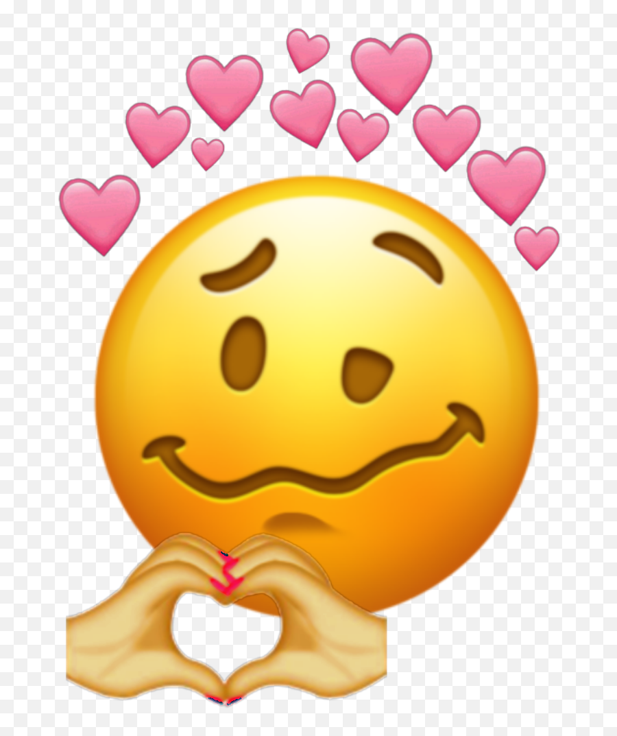 The Most Edited Fallinlove Picsart - Png Transparent Background Heart Crown Emoji,Emoji For Fists3