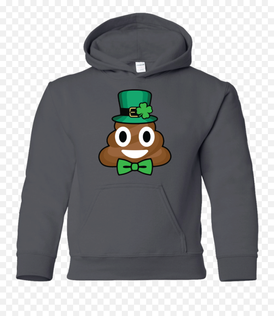 Leprechaun Costume Poop Emoji Funny St - Alvin Hoodie Red Club,Large Emoji Shooting Lepracan