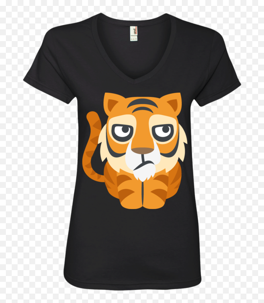 Borba Kaša Raunalo Emoji Tiger T Shirt - Cute Snoopy Tshirts For Women,Dio Emoji