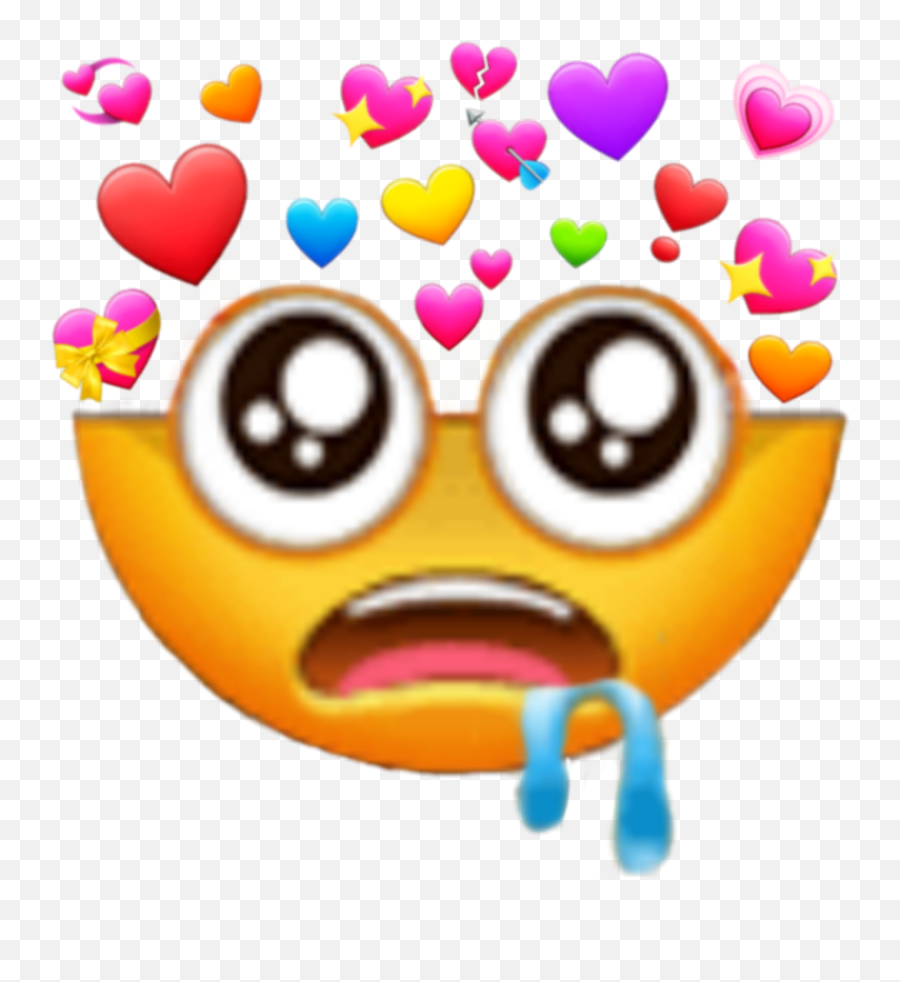 Emojis Sticker Hearts Fantasy Sticker - Happy Emoji,Fantasy Emoji