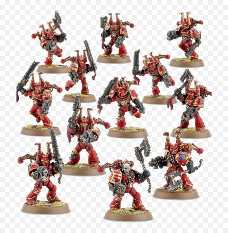 Warhammer 40k - Chaos Space Marine Khorne Berzerkers Emoji,Warhammer Khorne Emoji