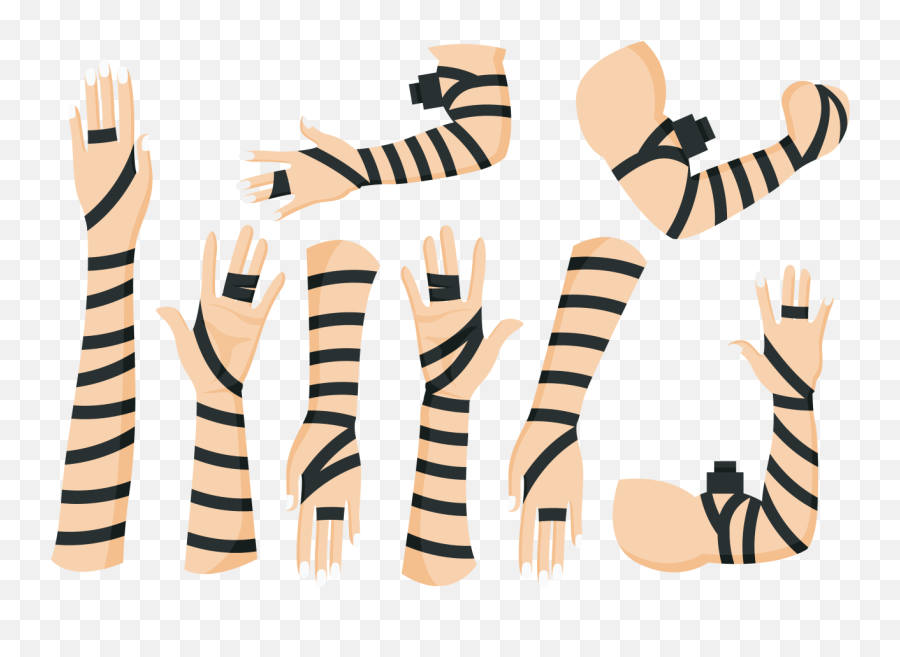 Cuero Negro Tefillin Manos 144449 Vector En Vecteezy - Tefillin Clip Art Emoji,Imagen Emoticon Orar