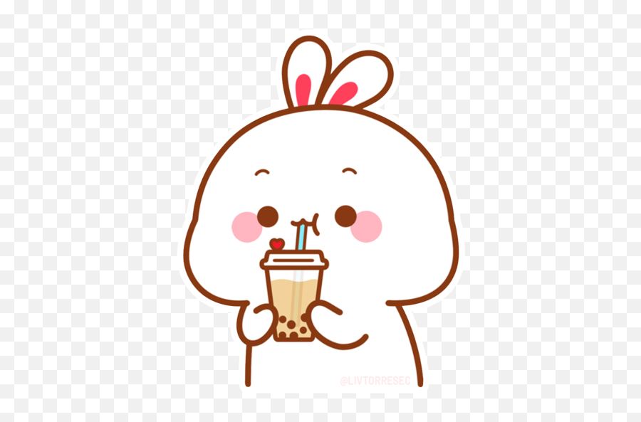 Sticker Maker - Bunnys U0026 Friends Kawaii Cute Cartoon Stickers Emoji,Kawaii Emoticon Friends
