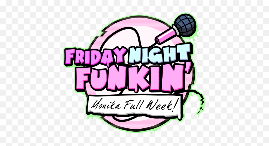 Friday Night Funkinu0027 - Monika Full Week Misc Ak1 Mugen Friday Night Funkin Monika Full Week Logo Emoji,Yandere Simulator Emojis