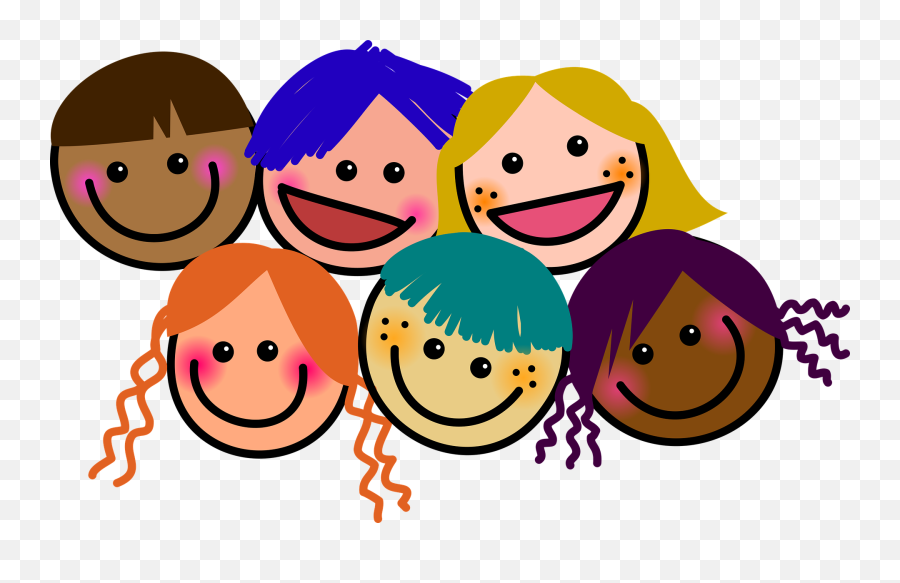 Kids Children Friends - School Emoji,Friends Emoticon